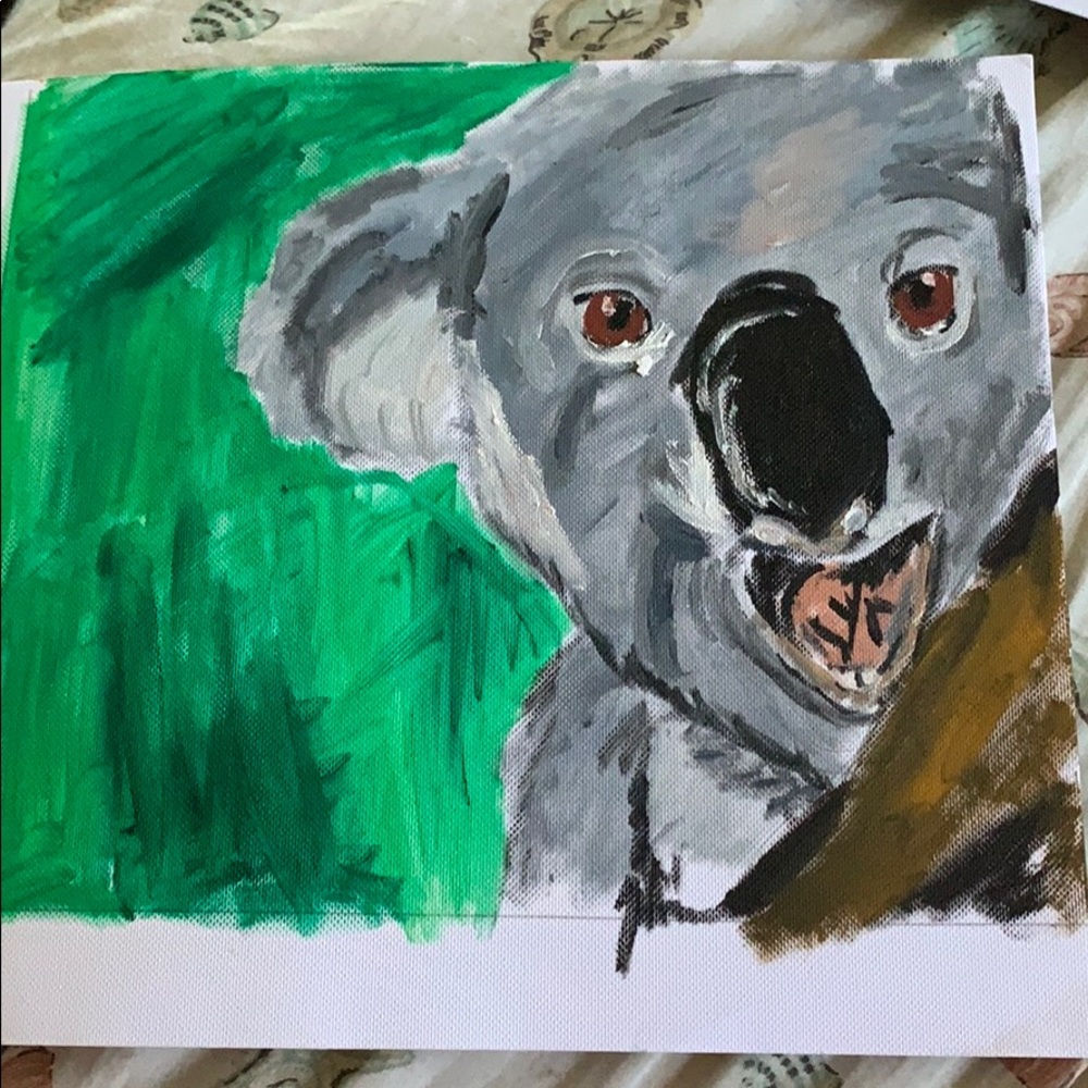 Koala painting